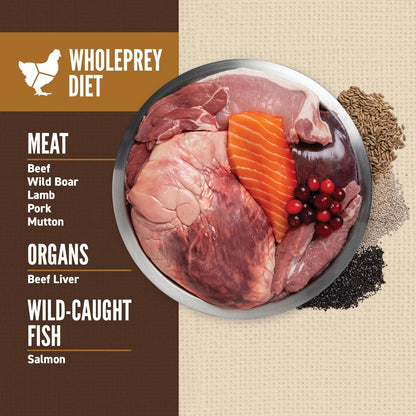 ORIJEN Amazing Grains High Protein Dry Dog Food Regional Red Recipe 4lb Bag