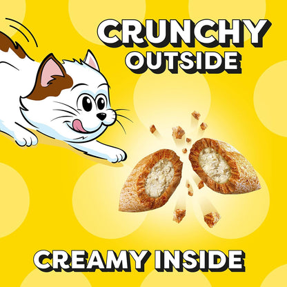 Temptations Kitten Crunchy and Soft Cat Treats Salmon and Dairy Flavor, 6.3 oz. Pouch, (Pack of 10)