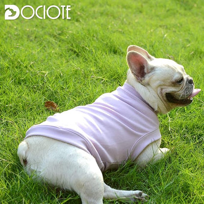 Soft Fleece Dog & Cat Sweatshirt - Warm Pullover Hoodie for Small Medium Dogs & Cats - Comfortable Winter Clothes