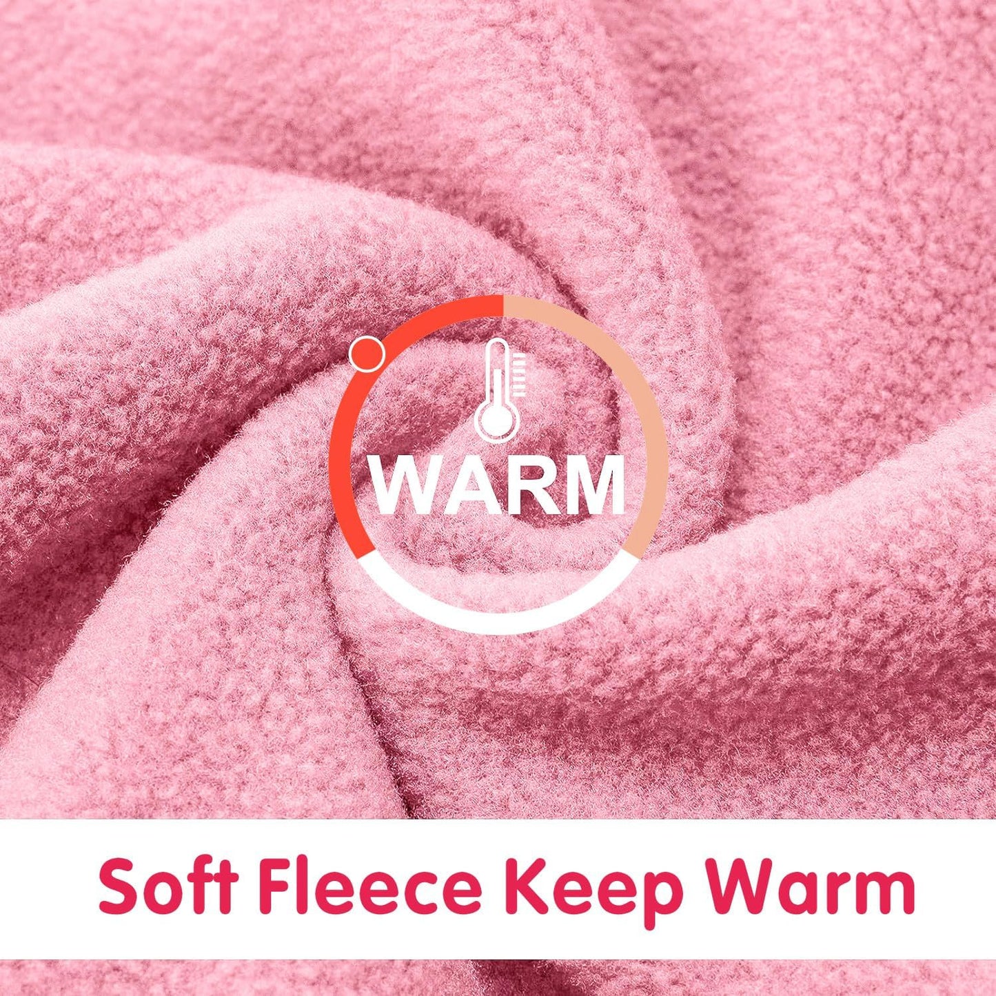 Idepet Dog Fleece Sweater, Small Dogs & Cats Shirt Pullover Sweatshirt, Soft & Warm, Classic Cat & Dog Apparel, XX-Small, Pink