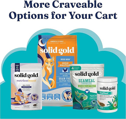 Solid Gold Tropical Blendz Wet Cat Food - Chicken Pate in Coconut Oil - Canned Cat Food, 16 Pack