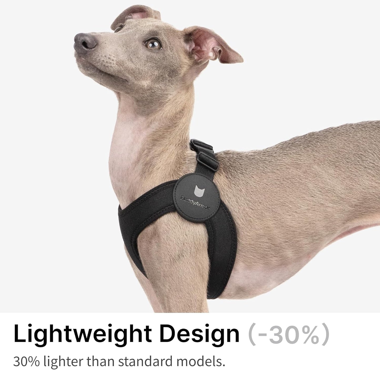 Ultra Comfortable Dog Harness Adjustable Soft Dog Vest, Alloy Buckle Closure Lightweight Stretchy Puppy Harness Step in for Small Sized Dogs Walking Training (Linen, S 14.6-16.1")