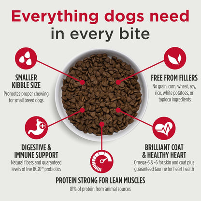 Nulo Freestyle High Protein Small Breed Beef & Sweet Potato Recipe Natural Dry Kibble Dog Food, 6 Pound Bag