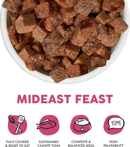 Weruva Cat Freeze Dried, Mideast Feast with Tilapia, 7oz Bag