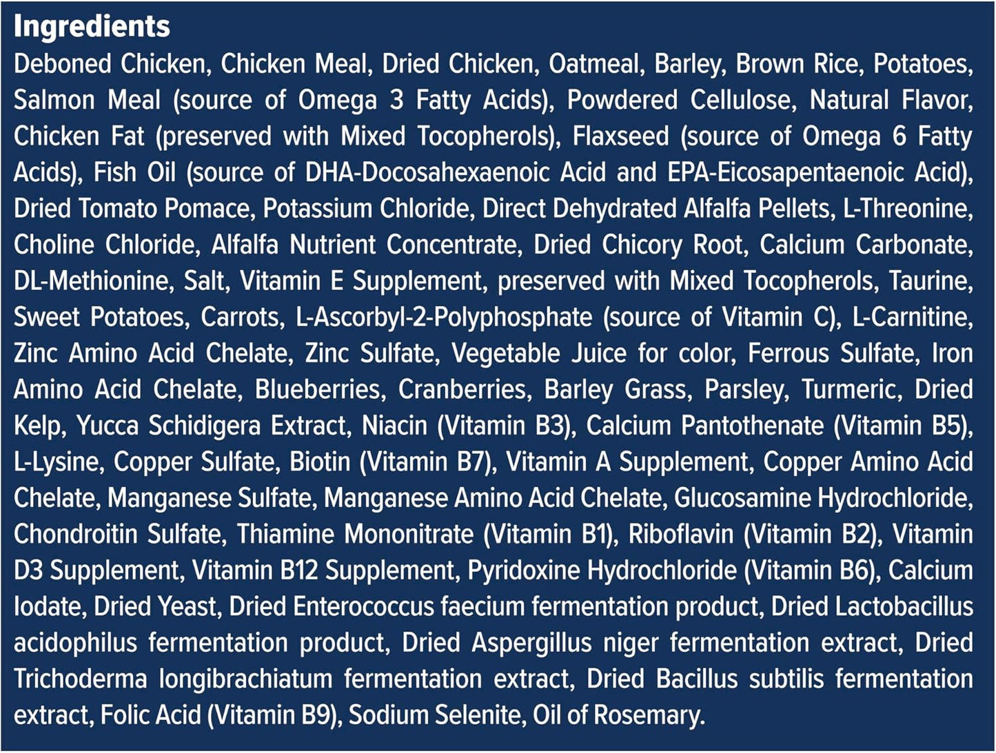 Blue Buffalo Wilderness High-Protein Natural Dry Food for Senior Dogs, Chicken Recipe, 13-lb. Bag