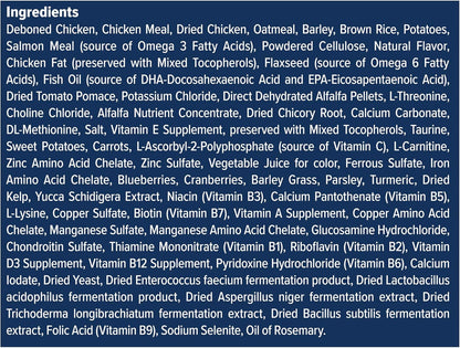 Blue Buffalo Wilderness High-Protein Natural Dry Food for Senior Dogs, Chicken Recipe, 13-lb. Bag