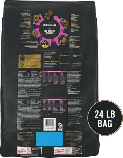 Purina Pro Plan Sensitive Skin and Stomach Dry Dog Food Turkey and Oat Meal - 24 lb. Bag