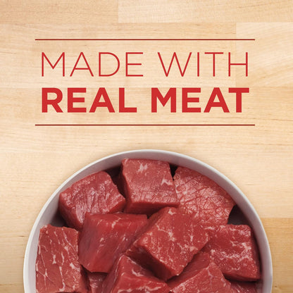 Purina ONE Natural Wet Dog Food Gravy, Tender Cuts in Gravy Beef and Barley Entrée - 13 Ounce (Pack of 12)