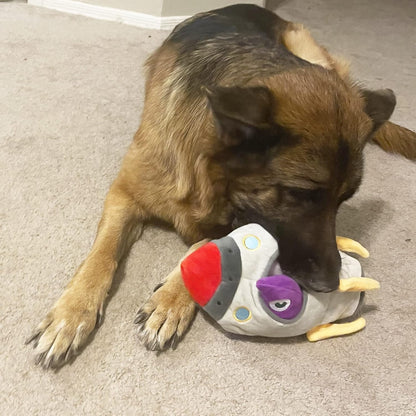 Jalousie Multipack Dog Squeaky Toys Strong Almost Indestructible, with Added Liner for Longer Play Dog Chew Toys (6 Pack Spaceship Hide and Seek)