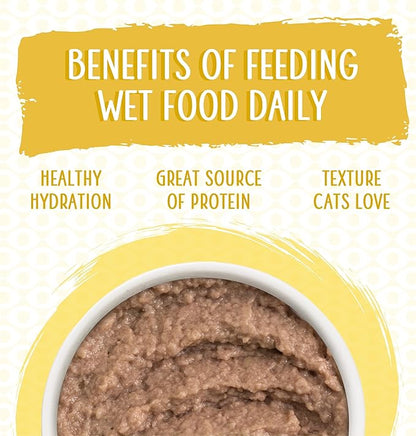 Weruva Classic Cat Paté, Press Your Dinner with Chicken, 3oz Can (Pack of 12)