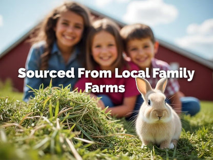 Blue Mountain Hay | Fresh 2nd Cutting Timothy Grass Hay (25 Pounds) | Soft & Leafy, Balanced Nutrition | High-Altitude Hay Pet Food for Adult Rabbits, Guinea Pigs, Chinchillas, and Other Small Pets