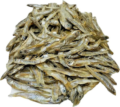 Aquatic Foods Inc. 1"- 3" Fresh Water Freeze Dried Fish for Piranha, Large Fish, Turtles, Cats, Sugar Glider, Marmosets, Chinchillas, Squirrels, Hamsters…8oz Med Jar