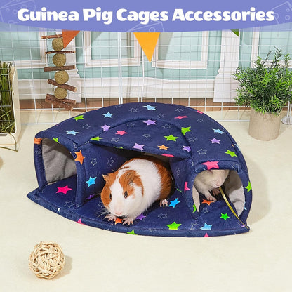 Unicorn Catcher Large Cozy Pet Bed & Tunnel - Warm & Washable, Suitable for Hamster, Chinchilla, Bunny
