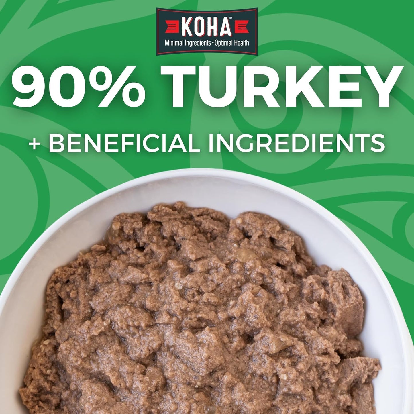 KOHA Limited Ingredient Diet Turkey Entrée for Dogs - Grain Free Wet Dog Food with No Fillers - Sensitive Stomach Canned Dog Food - 13 oz Pack of 12