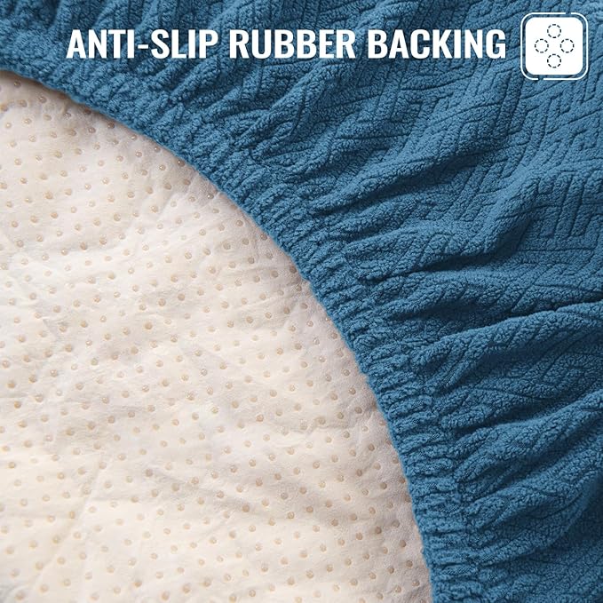 Nanbowang Waterproof Dog Bed Cover - Washable, Quilted Pet Pillow Replacement - Easy to Remove Hair - Lovely Puppy Bed for Dog/Cat 40x53x6