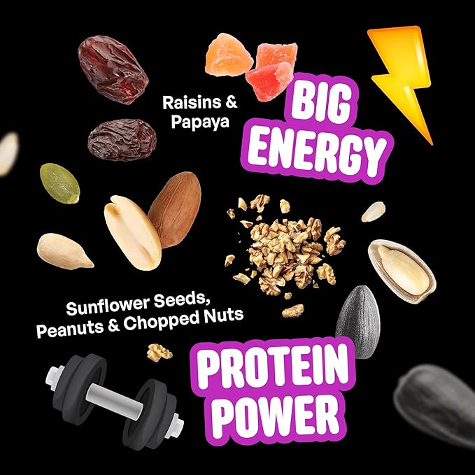 Nut & Fruit Wild Bird Seed – 10 lb. Gourmet Bird Food with Sunflower Hearts, Peanuts, Tree Nuts & Real Fruit – No Corn, Milo or Millet Bird Seed for Outside Feeders