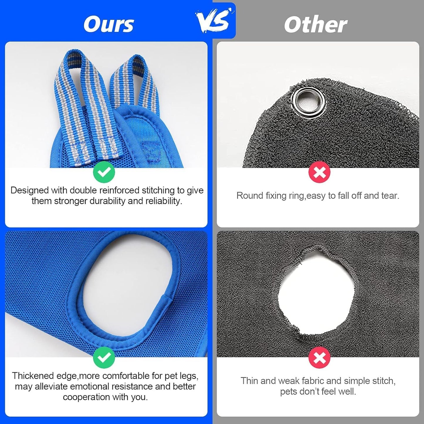 Pet Grooming Hammock with Nail Clippers/Nail Trimmers/Grooming Scissors, Dog Grooming Harness for Nail Trimming, Pet Grooming Sling Helper