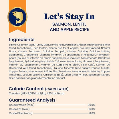 Solid Gold Indoor Dry Cat Food - Grain Free & Gluten Free - Salmon Cat Food Dry Kibble for Indoor Cats w/Probiotics & Fiber for Gut Health - Sensitive Stomach & Hairball Support for Adult Cats - 3LB