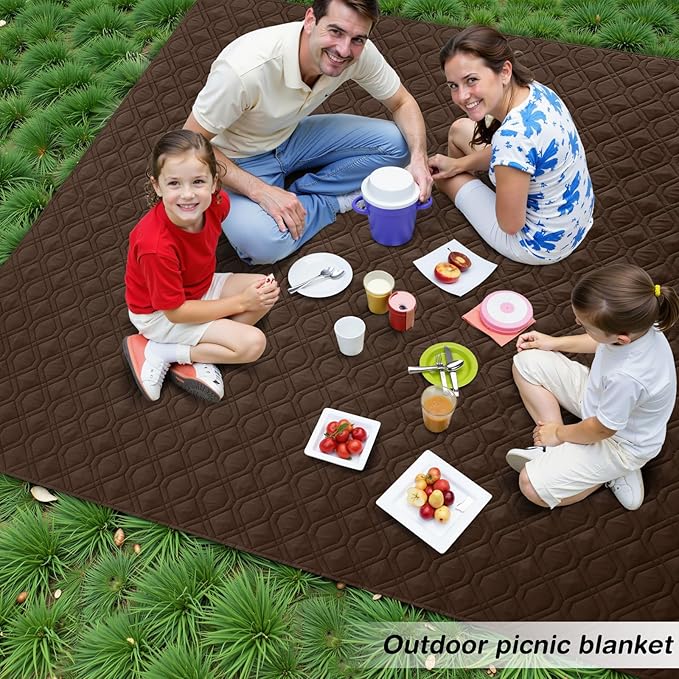 hyha Waterproof Dog Bed Blanket, Soft Pet Blankets, Waterproof Couch Cover for Dogs, Reversible Sofa Covers Washable for Furniture (40x50 Inch, Chocolate/Dark Grey)