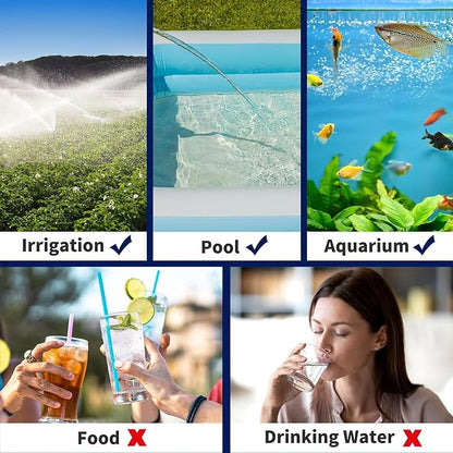 3/16" Aquariums Airline Tubing Standard Aquarium Tubing for Fish Tank Flexible Air Hose Pure Hose Aquarium Garden Terrarium Pond