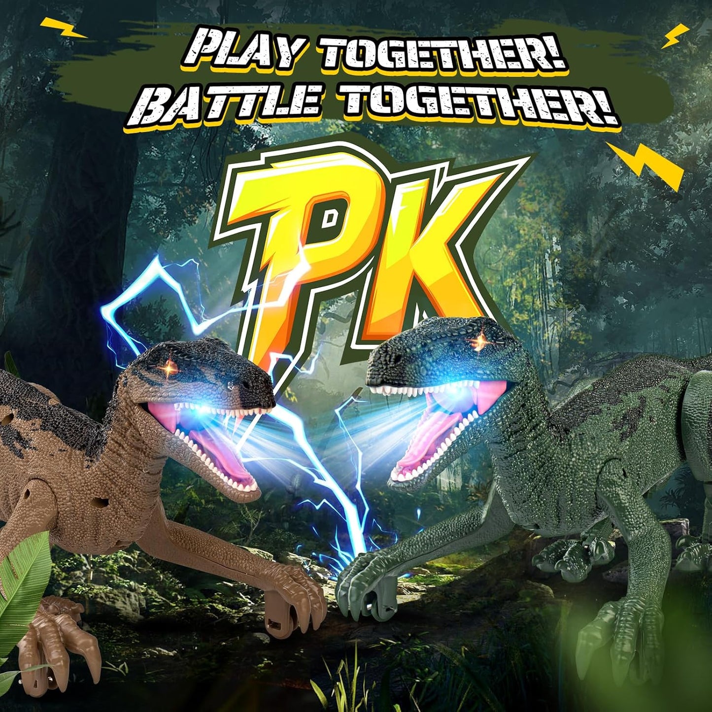 Dinosaur Toys for Kids 3-5, 5-7, 8-12, 2.4GHz Remote Control Dinosaur with Walking, Realistic Sounds, Demo Mode, Rechargeable Jurassic Toys for Birthdays, Parties, Children’s Day