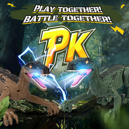 Dinosaur Toys for Kids 3-5, 5-7, 8-12, 2.4GHz Remote Control Dinosaur with Walking, Realistic Sounds, Demo Mode, Rechargeable Jurassic Toys for Birthdays, Parties, Children’s Day