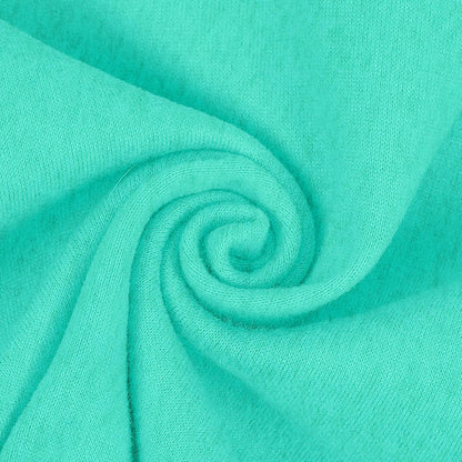 FUAMEY Dog Fleece Vest for Large Dogs,Warm Stretchy Dog Sweatshirts Pullover with Leash Hole Dogs Sweater Soft Pet Turtleneck Cozy Pet Vest Lightweight Sleeveless Cyan L