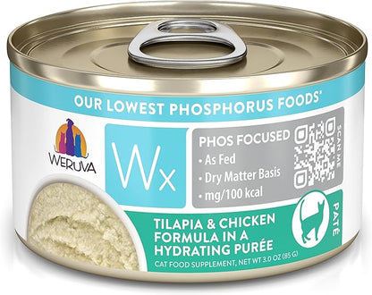 Weruva Wx Phos Focused Natural Wet Cat Food, Our Lowest Phosphorus Formulas