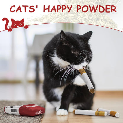 Nocciola 3 Pack Catnip Toys for Cats, Funny Cat Toys Filled with 100% Pure Organic Catnip, Safe Kitten Teething Chew and Kicker Toys, Stress Relieving Fun for Indoor Cats