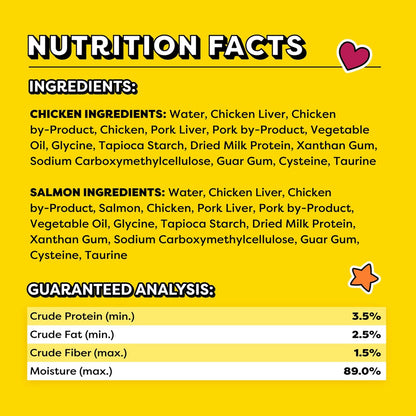 Temptations Creamy Puree Variety Pack of Squeezable Cat Treats, 0.42 oz. Tubes, 16 Count