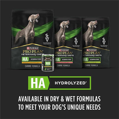 Purina Pro Plan Veterinary Diets HA Hydrolyzed Protein Dog Food Dry Vegetarian Formula - 25 lb. Bag