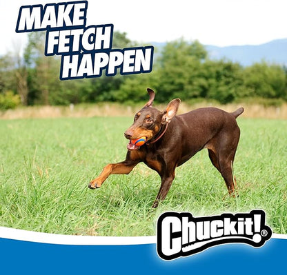 Chuckit! Ultra Ball Dog Toy - Size Large - For Dogs 60-100 lbs - Made from Durable Rubber - Super Bouncy - Floats in Water - 3-inch Diameter - Pack of 1