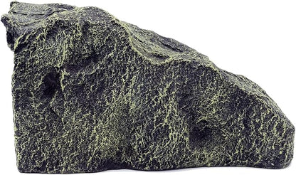 JIHAQUA Reptile Hide Medium Rock Snake Hide Cave Hideout Terrarium Habitat Decor Ornament Bearded Dragon Tank Accessories