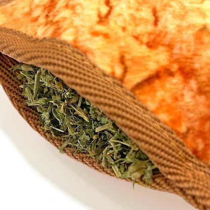 Doggijuana Tuffer Chewer Mini Plush Dog Toy | Funny Dog Toy Plush with Juananip Catnip for Dogs | Calming Aid for Dogs | Interactive Squeaky Chew Toy for Play (Chicken Wing)