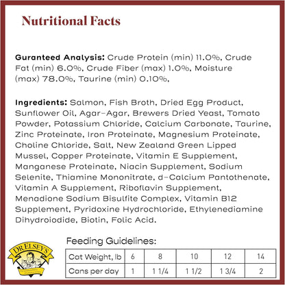 Dr. Elsey's cleanprotein Original Salmon Recipe Wet Cat Food 5.3 oz (Pack of 24)