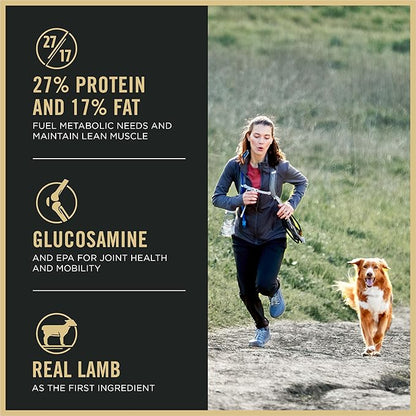 Purina Pro Plan High Protein Dog Food, Small Bites, SPORT 27/17 Lamb and Rice Formula - 37.5 lb. Bag