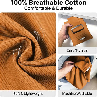 Cat Carrier Pouch, Bonding Care & Stress-Free Calm, Soft Cat Carrier Bag for Adult Cats 10–20 lbs, Restraint Bag for Vet Visits, Grooming & Everyday Care – Caramel