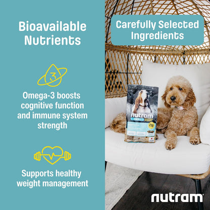 I18 Healthy Weight Management Dry Dog Food | High Protein, Low Fat Chicken Meal & Peas Kibble | Muscle Builder Formula for All Breeds (4.4 Pounds)