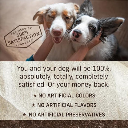 Merrick Premium Grain Free Dry Adult Dog Food, Wholesome And Natural Kibble, Real Texas Beef And Sweet Potato - 10.0 lb. Bag