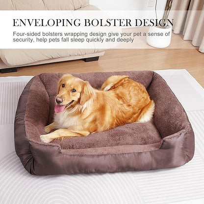 Dog Beds for Large Dogs, Pet Bed with Machine Washable Comfortable and Safety for Large Dogs