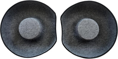 Travel Cat Tunnel Bed Cave - 21 Inch Large Premium Grey Round Donut Cat Cave for Indoor Cats, Kitten - Detachable Cat Hideaway Cat Bed with Tunnel for Playing, Scratching, Sleeping