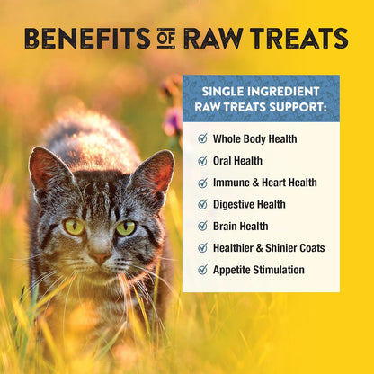 Northwest Naturals Raw Rewards Freeze-Dried Whitefish Treats for Dogs and Cats - Bite-Sized Pieces - Healthy, 1 Ingredient, Human Grade Pet Food, All Natural, Proudly Made in USA 10 Oz