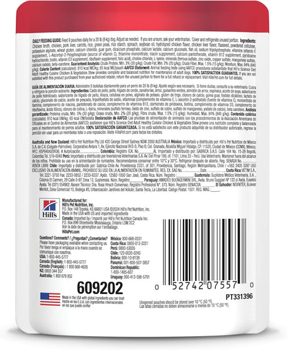 Hill's Science Diet Healthy Cuisine, Adult 1-6, Great Taste, Wet Dog Food, Chicken & Vegetables Stew, 2.8 oz Pounch, Case of 24