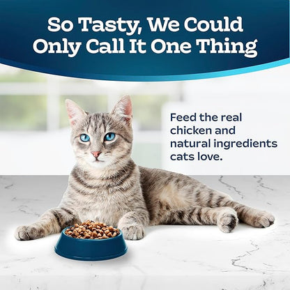 Blue Buffalo Blue Tastefuls Natural Adult Indoor Cat Chicken & Brown Rice Recipe Food for Cats 10 lb