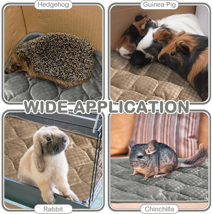 4 Pack Self Warming Cat Mat Self Heating Cat Pad Warm Thermal Pet Bed Washable Dog Crate Pad Body Heat Dog Bed Mat Blanket Non Slip Bottom for Outdoor Indoor Pets