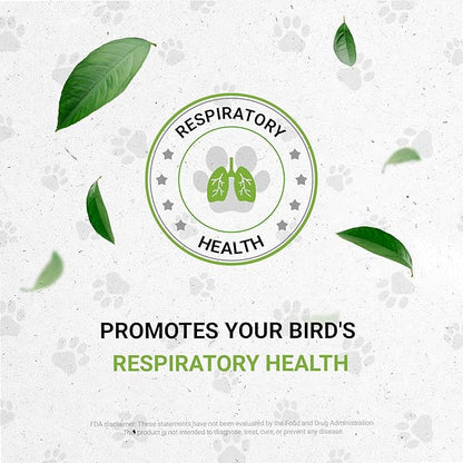 Birds Respiratory | Natural Herbal Dietary Pet Supplement for Birds | Healthy Respiratory System Support | Alcohol-Free Extract, Horehound, Linden, Peppermint, Elder Flowers, Fennel 2 oz