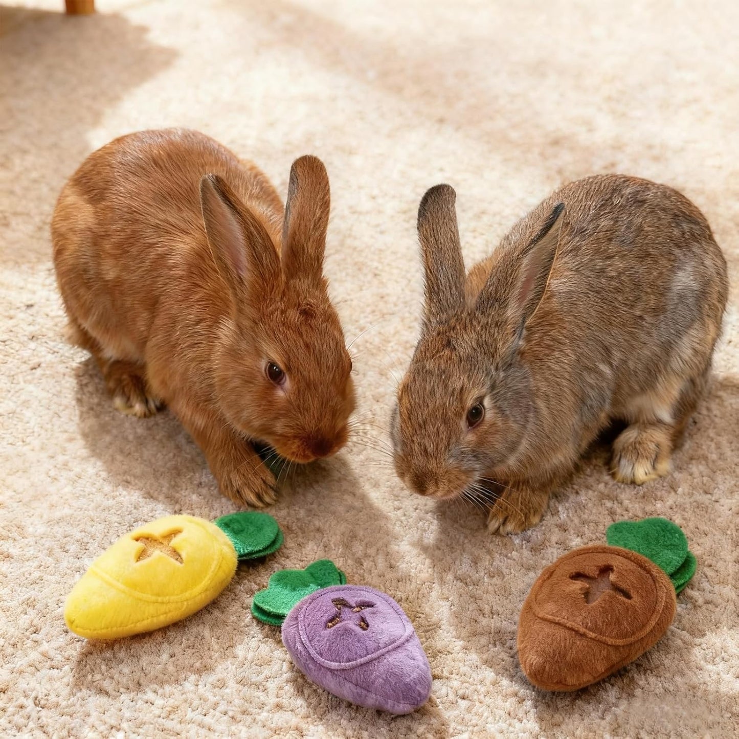 6 Pack Hamster Feeding Toys, Small Animals Toys Foraging, Rat Puzzle Feed Game Toy Washable Slow Feeder for Guinea Pigs Ferrets Hedgehog