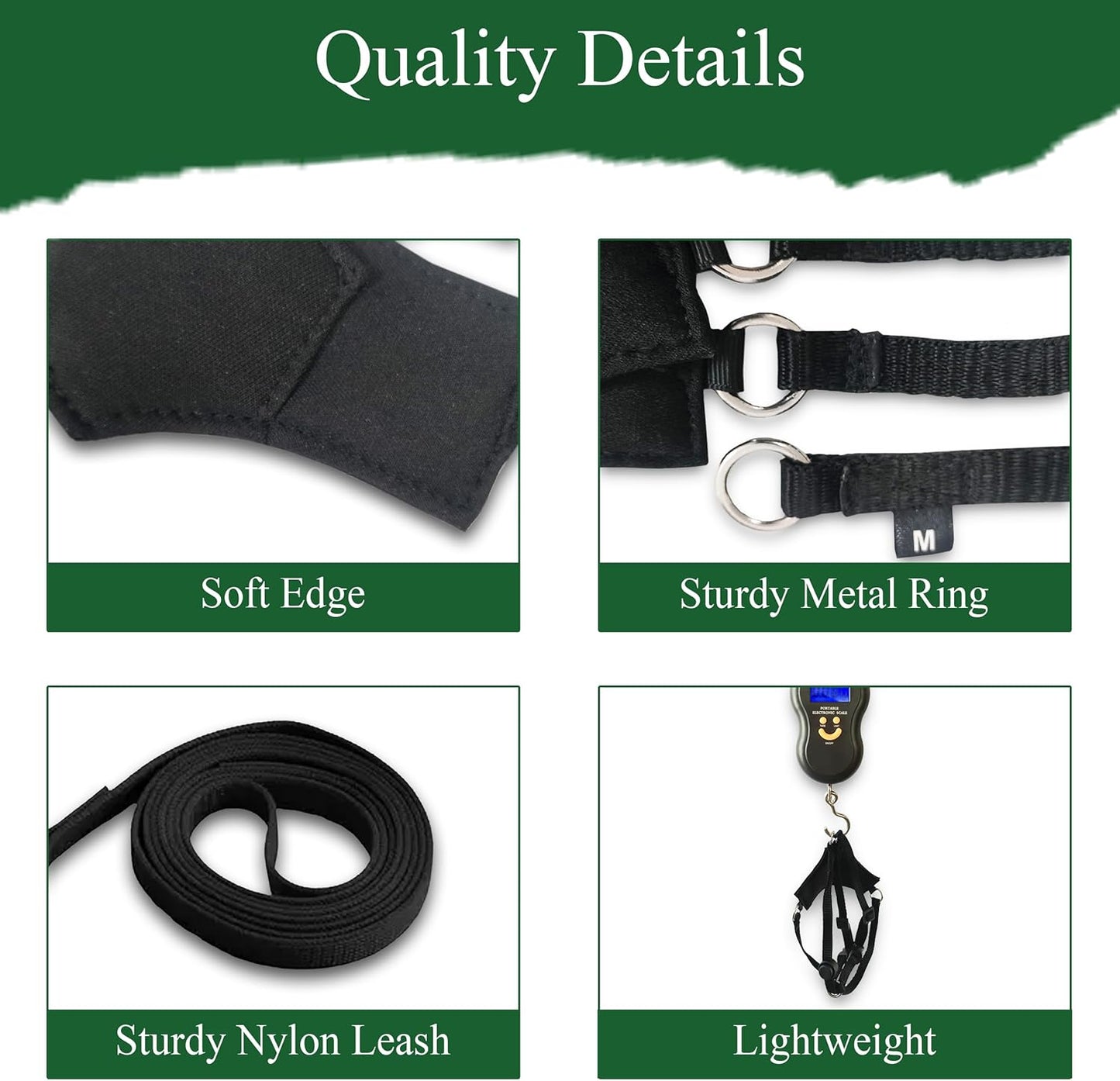 A1HC Escape Proof Cat Harness and Leash - Soft Adjustable Vest, Comfortable Mesh and Long Strips with Air Tag Pocket, Easy Control, Safe Walking Harness for Cats & Kittens - Black (Medium)