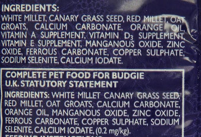 Hagen Parakeet/Budgie Staple Vme Seed, 3-Pound