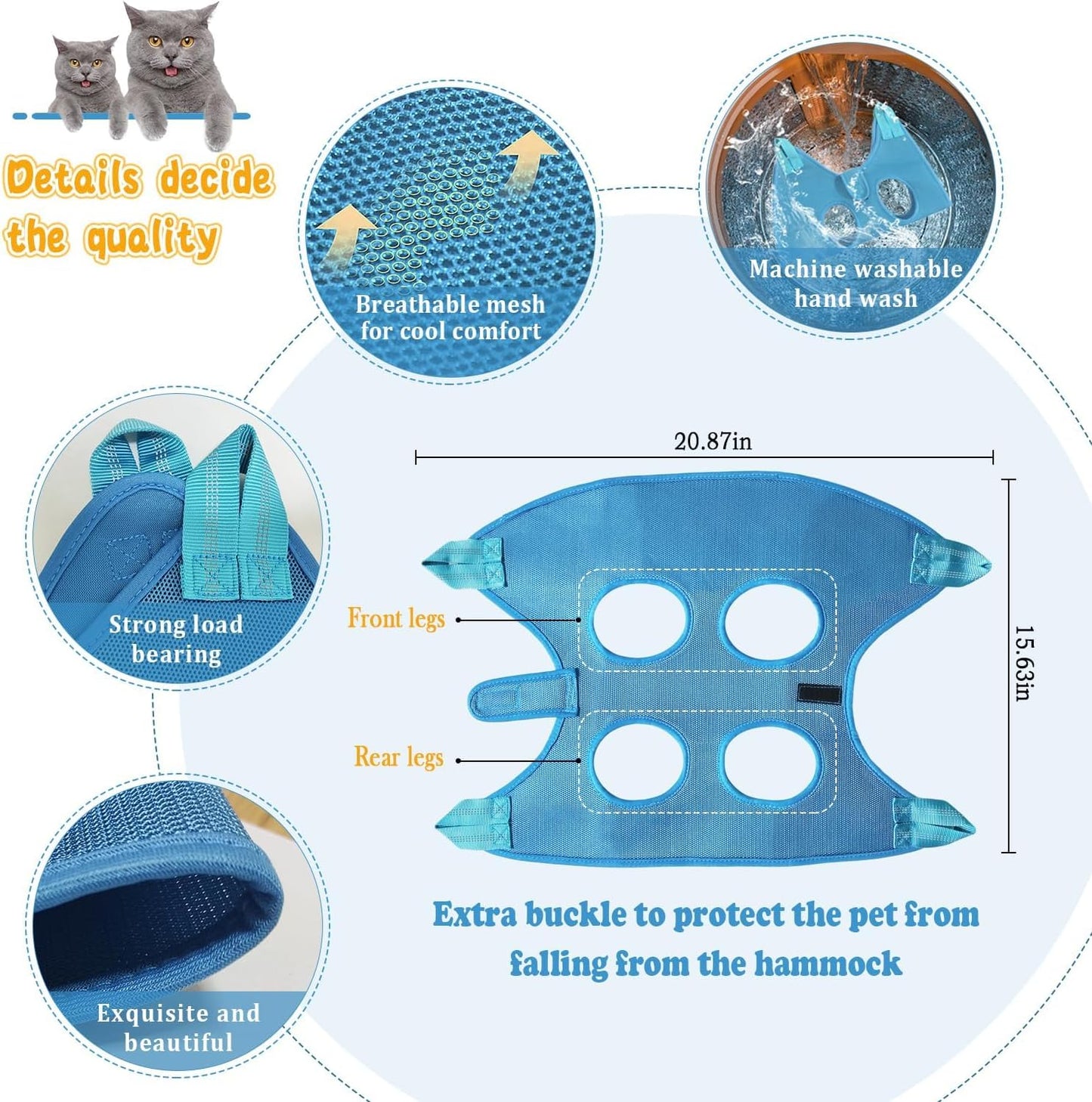 JIURUN Dog Grooming Hammock for Nail Trimming, Dog Grooming Hammock(S), Dog Sling for Nail Trimming, Hanging Harness Holder for Nail Clipping, Pet Comb Bat Costume Wings for Cats Dogs